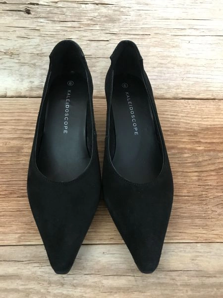 Kaleidoscope Black Suede shoes