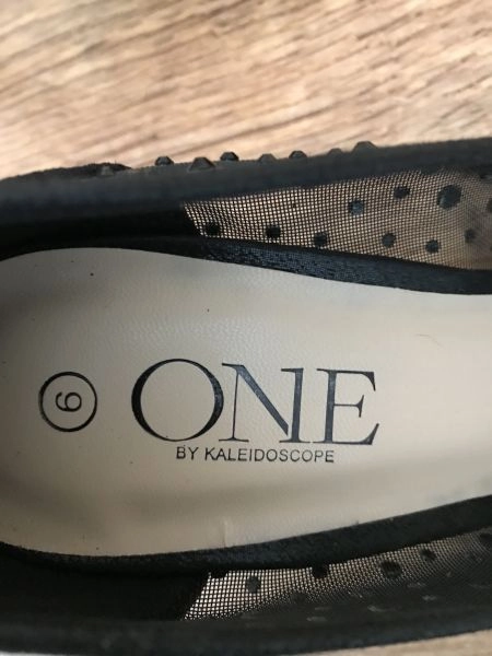 One by kaleidoscope mush high heels