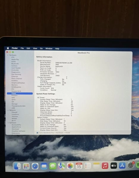 Apple Macbook Pro 2020 13” touchbar core i5 1.4GHz 8GB RAM 512GB SSD