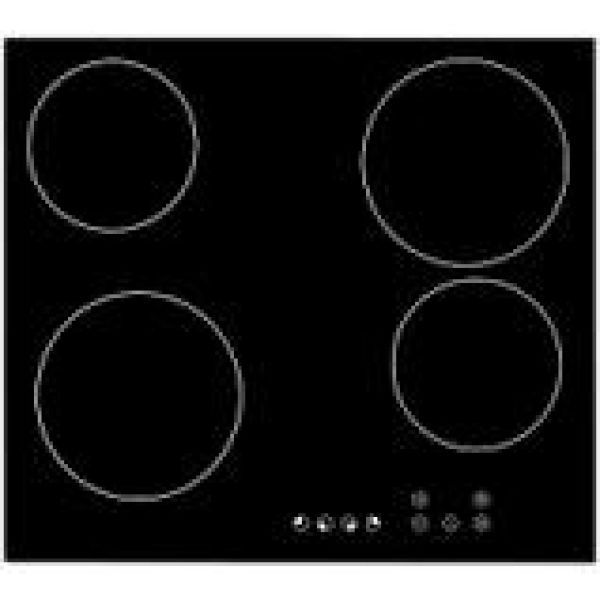 COOKOLOGY 60CM CERAMIC HOB-TOUCH CONTROL-TIMER-NEW-BLACK