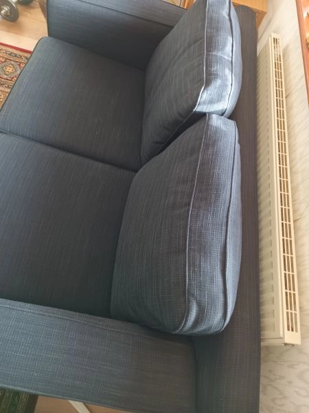 Rio 2 Seater Sofa-Victoria Ebony-Rio Collection-Slightly Used
