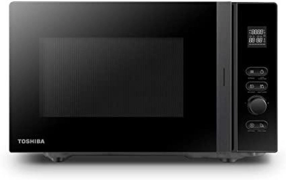 TOSHIBA 800W-20L-BLACK MICROWAVE OVEN+12 PRESETS- WOW!!