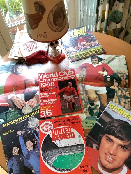 A collection of 1960’s/ 70’s Football memorabilia