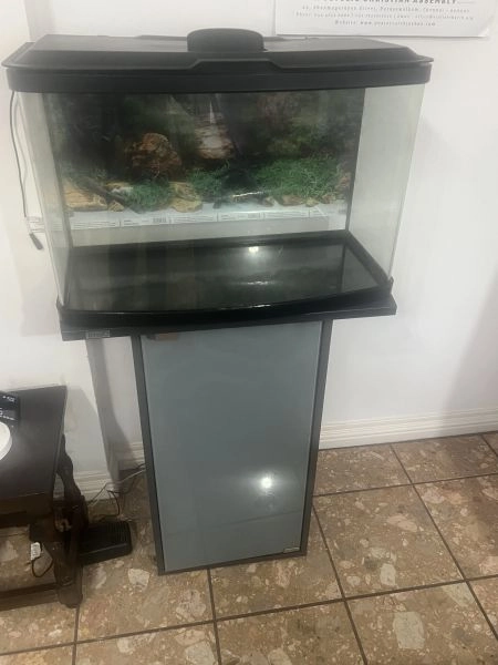 Fish Aquarium Tank & Stand
