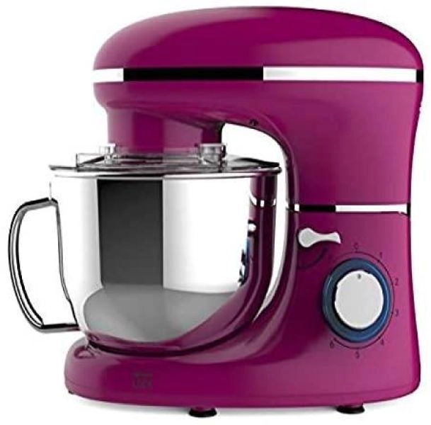 HESKA 1500W FOOD STAND MIXER-4 IN 1-5.5 LITRE BOWL-PINK-NEW