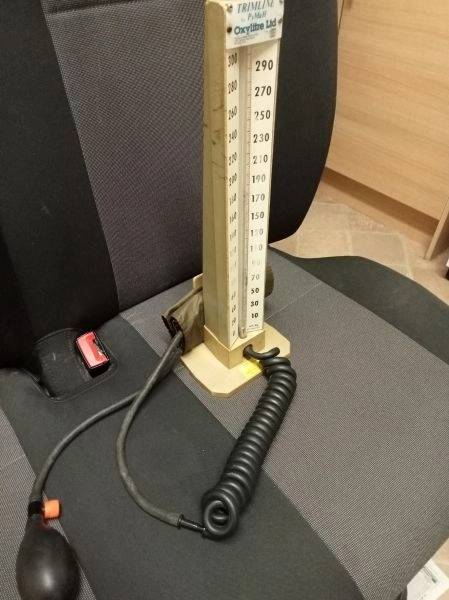 Vintage blood pressure monitor
