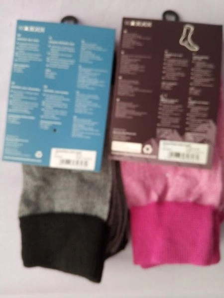 New with Tags Mountain Warehouse Ladies 4 pairs of IsoCool Liner socks