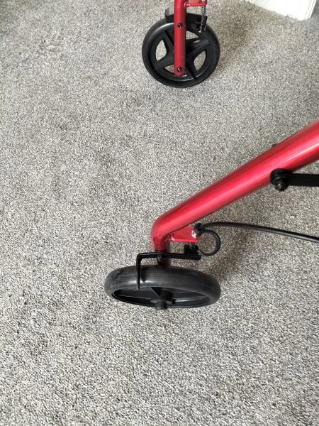 Rollator mobility walker