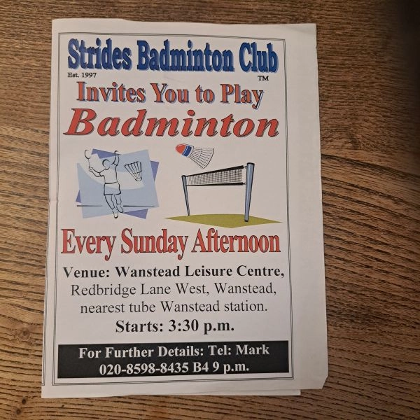 Strides Badminton Club