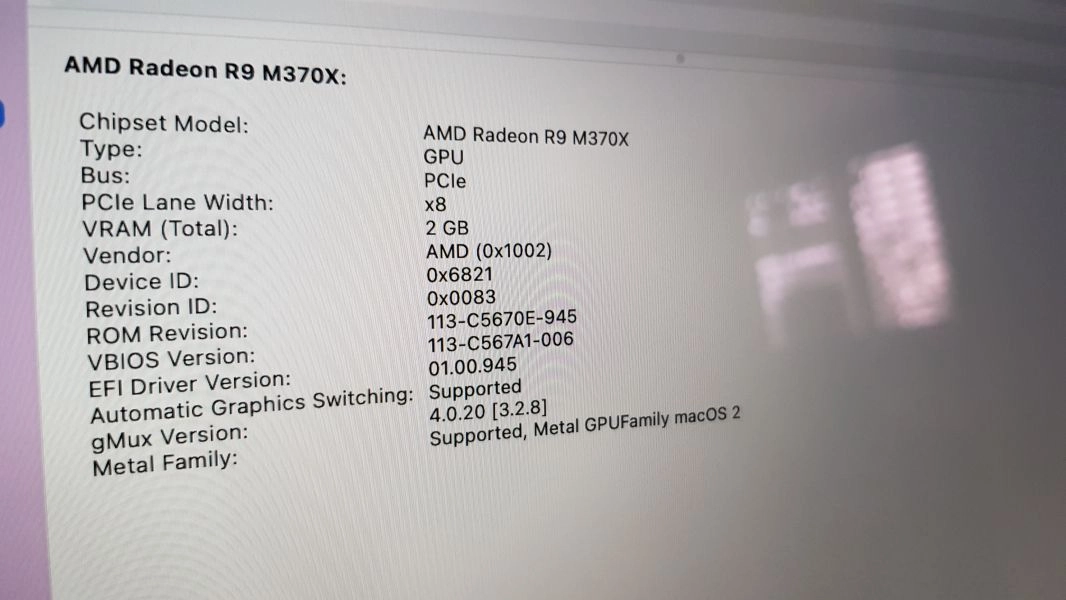 Macbook Pro 15inch retina i7 16Gb 500gb Ssd Ati Radeon