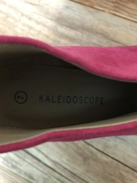 Kaleidoscope Pink Cone Heel