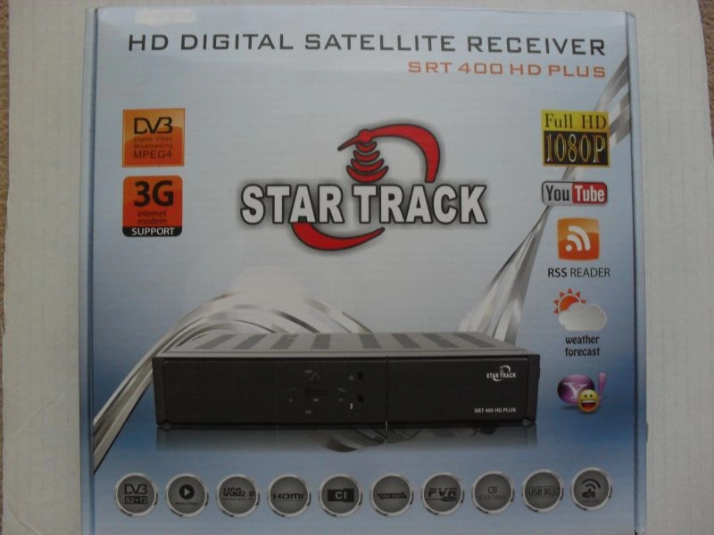 Star Track SRT 400 HD Plus Digital Satellite Receiver and Recorder