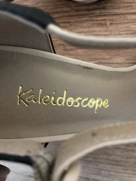 Kaleidoscope T Bar Heeled Shoes