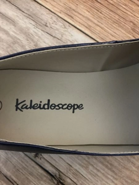 Kaleidoscope Navy and cream Loafers