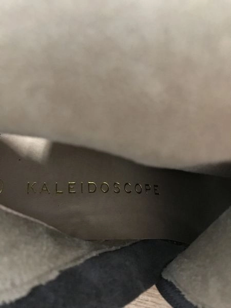 Kaleidoscope Grey Suede Cone Mid Boots