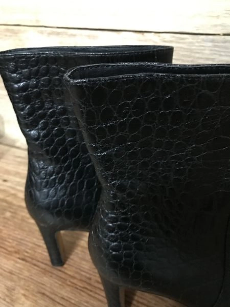 Kaleidoscope Croc affect leather