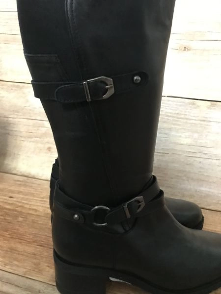 Riva Ladies Black Leather boots