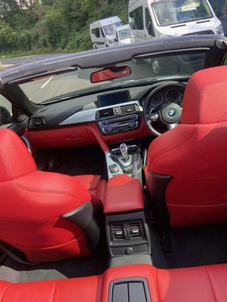2015 BMW 435d Xdrive Convertible Auto 8 Spd paddle shift- 308BHP Only 47k fsh