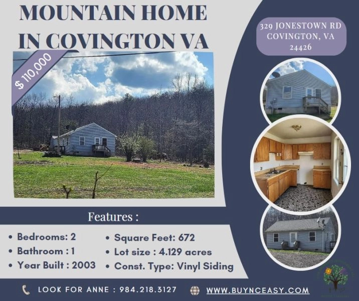 House in Covington VA for Sale