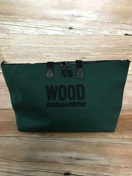 Dsquared2 Green large holdall