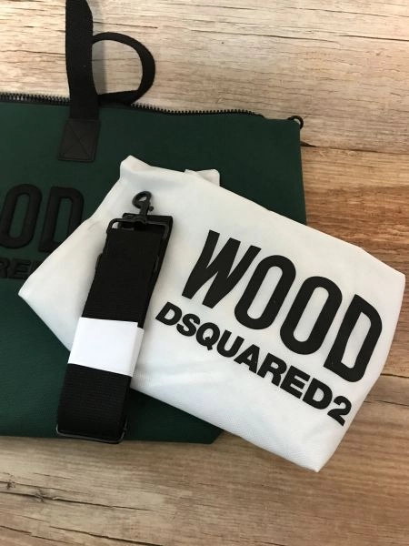 Dsquared2 Green large holdall
