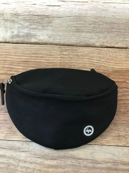Hype black bum bag