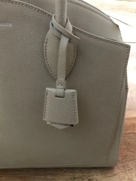 Karen millen cream leather handbag