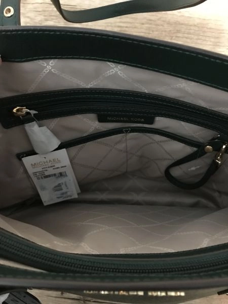 Michael kors green handbag