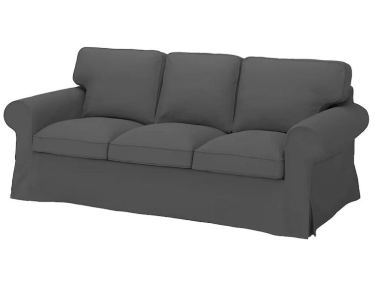 3 seat sofa grey color