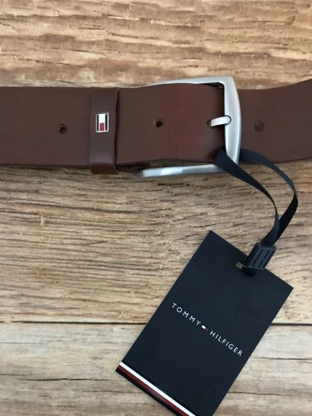 The New Denton Leather Belt Tommy Hilfiger