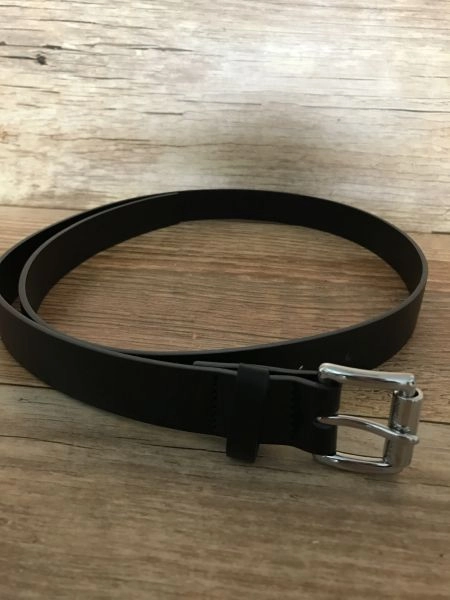 Michael kors black leather belt
