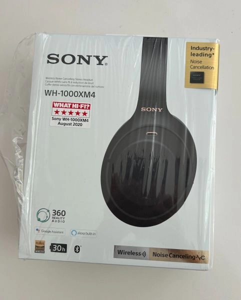 Sony WH-1000XM4 Wireless Over the Ear Headphones - Black