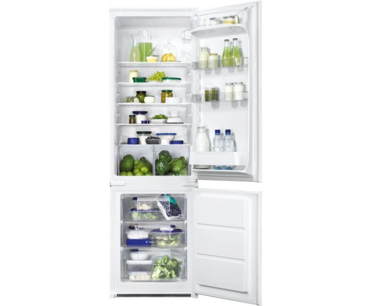 ZANUSSI INTEGRATED 70/30 FRIDGE FREEZER-202L-WHITE-DELIVERY AVAILABLE FOR A FEE