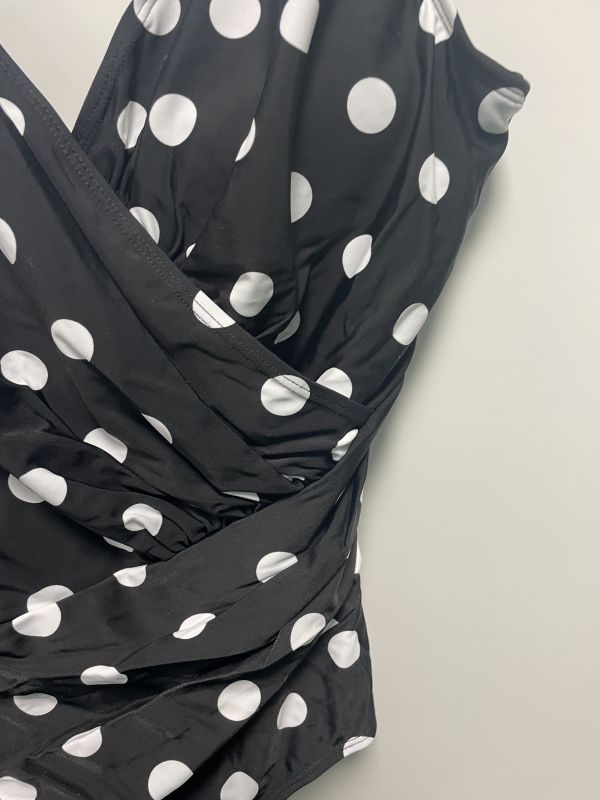 Brand New Black and white polka dot swimsuit
