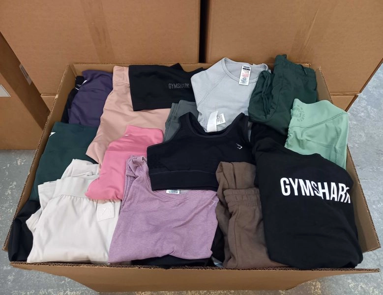 GYMSHARK Sport Clothing Mix For Men And Women 100 Units