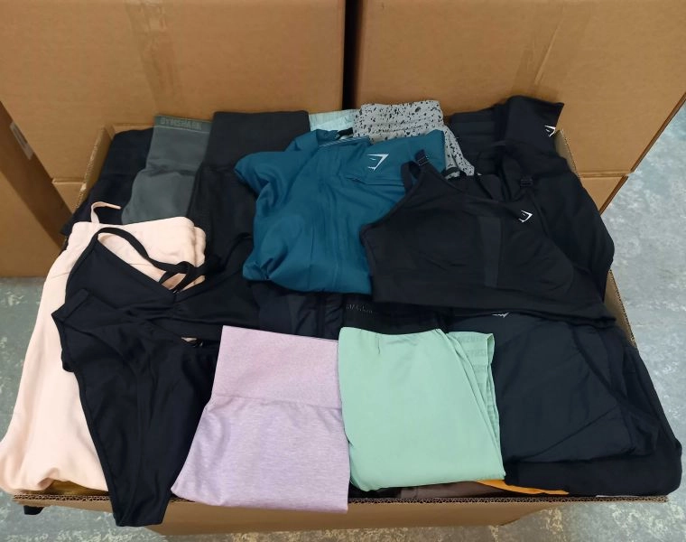 GYMSHARK Sport Clothing Mix For Men And Women 100 Units