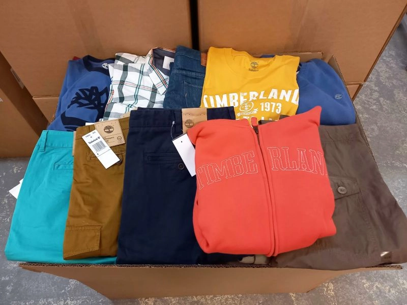 TIMBERLAND Clothing Mix For Men, Women And Kids 15 Kg