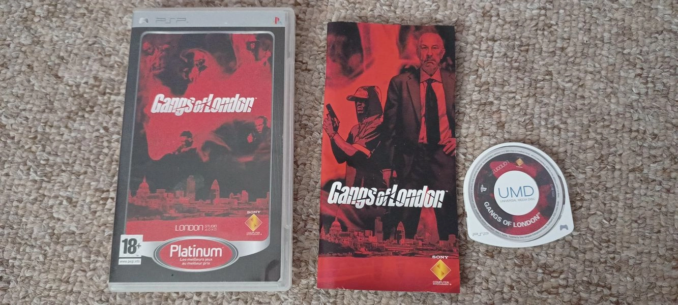 gangs of london video game for sony psp games console