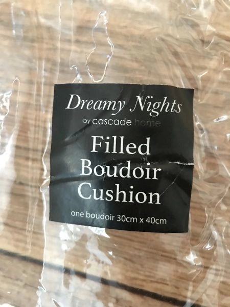 Dreamy nights by cascade home filled boudoir cushion