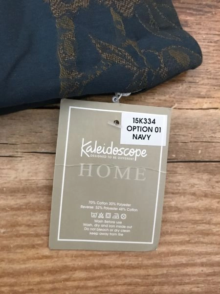 Kaleidoscope navy 7 piece bedding set