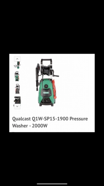 Qualcast jet wash pressure washer