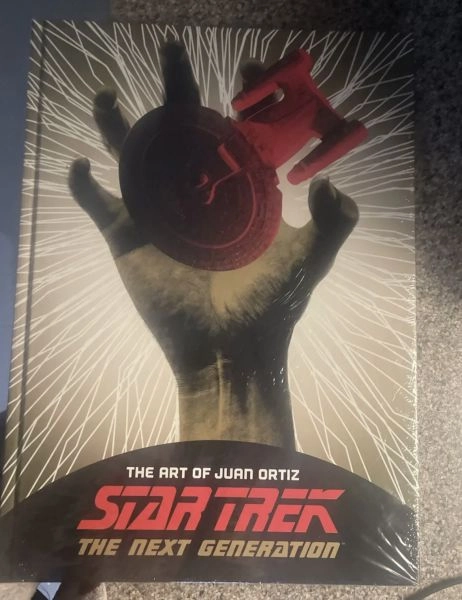 Titan Books - The Art of Juan Ortiz: Star Trek Next Generation Signed 1/2 Price