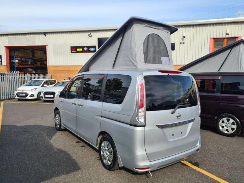 Nissan Serena 2.0 Auto By Wellhouse 57,100 miles, new shape, in Silver 2011, side conversion LEZ/CLEAN AIR ZONE COMPLIANT [3029] Fully built & ready to go.