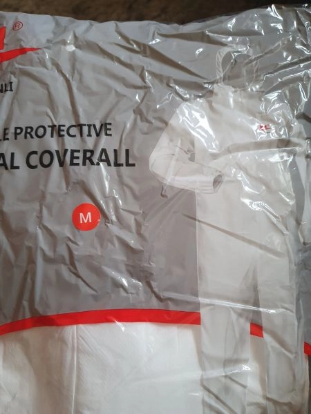 Disposable protective Coverall size medium