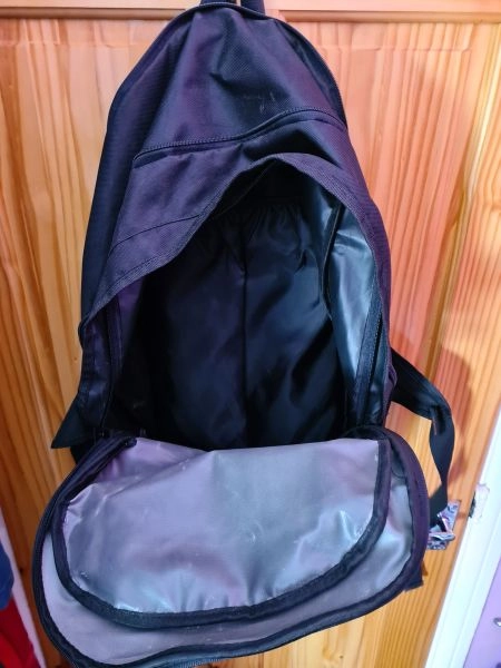 JDC Motorbike backpack and helmet holder