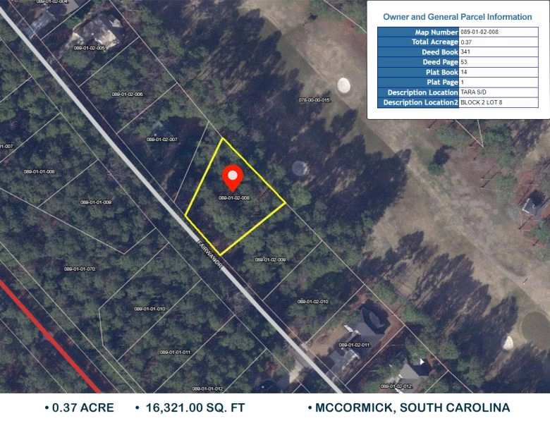 0.37 Acres Vacant Land for Sale in Savannah Lakes Village, SC
