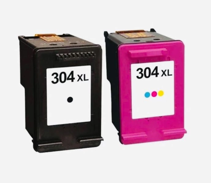Brand New 304XL Black & Color Remanufactured Ink Cartridges for HP Envy Printer & compatible models