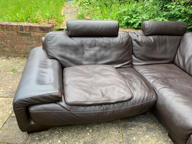 Comfortable Corner Sofa - Brown - Used In Good Condition - Can negotiate for price