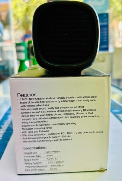 ANG A406 Bluetooth Wireless Speaker Portable Outdoor Indoor FM speaker