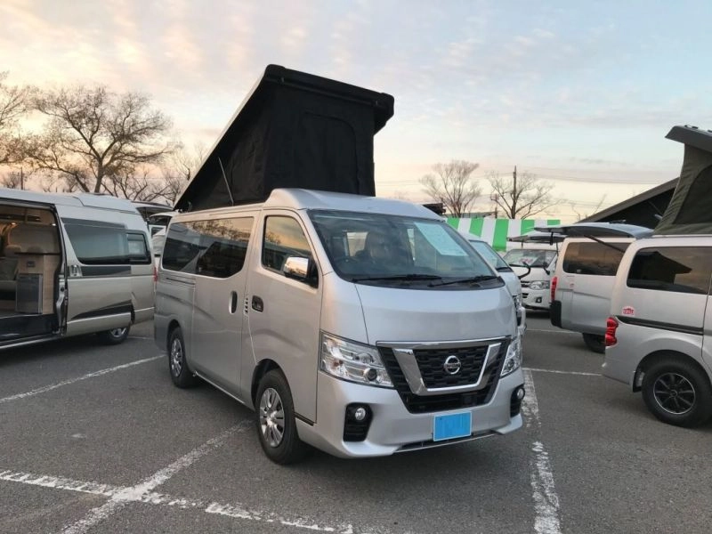 Nissan NV350 By Wellhouse 2.0 Petrol SWB Elevating roof 4 berth 2012 4 berth with sliding seat system